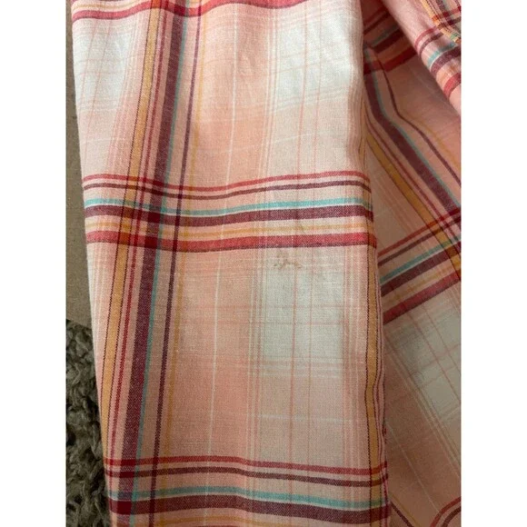 Wrangler Turquoise Pearl Snap Button Up Shirt Womens XL Western Rodeo Aztec - Picture 4 of 8